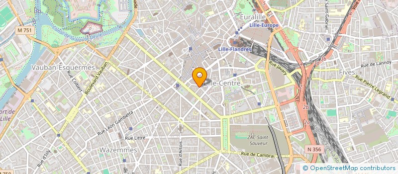 localisation de l'entreprise VICLAMAINALAPATE à LILLE