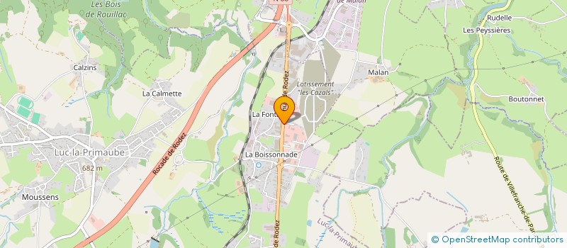 localisation de l'entreprise VICLEM à ONET-LE-CHATEAU