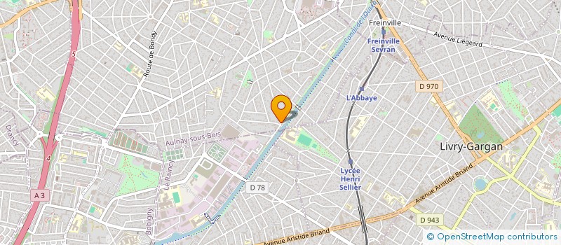 localisation de l'entreprise VICLIM à AULNAY-SOUS-BOIS
