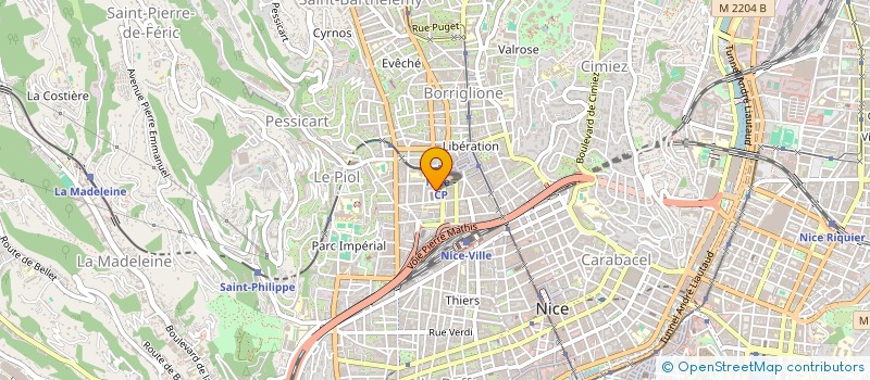 localisation de l'entreprise VICLO à NICE