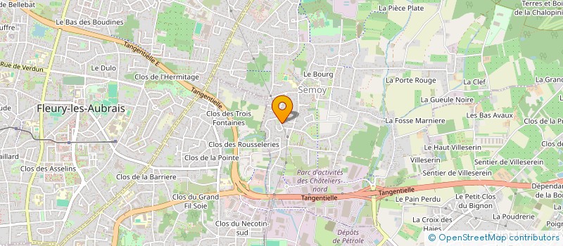 localisation de l'entreprise VICLOR à SEMOY