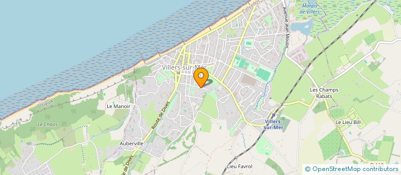 localisation de l'entreprise VICLU  VILLERS-SUR-MER