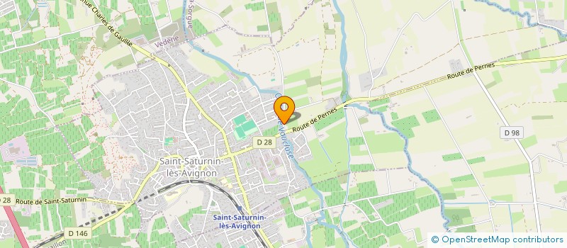 localisation de l'entreprise VICMAR à SAINT-SATURNIN-LES-AVIGNON