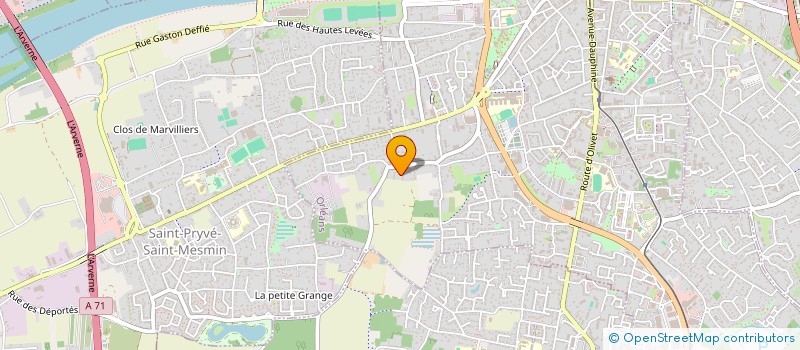 localisation de l'entreprise VICMAR à ORLEANS