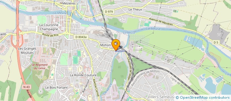 localisation de l'entreprise VICMIC  VILLERS-SEMEUSE