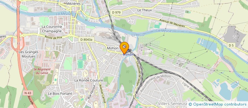 localisation de l'entreprise VICMIC2  VILLERS-SEMEUSE