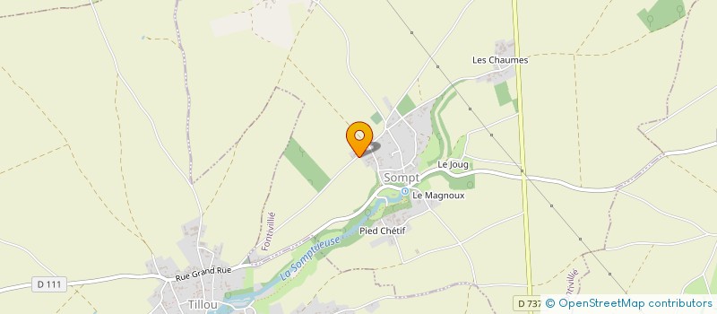 localisation de l'entreprise VICNOCO  FONTIVILLIE