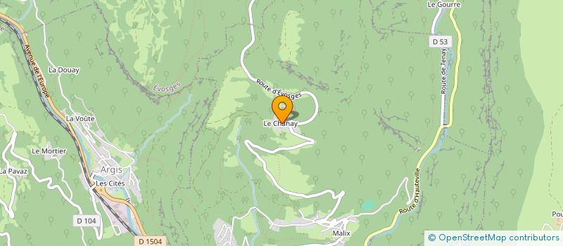 localisation de l'entreprise VICO  TENAY