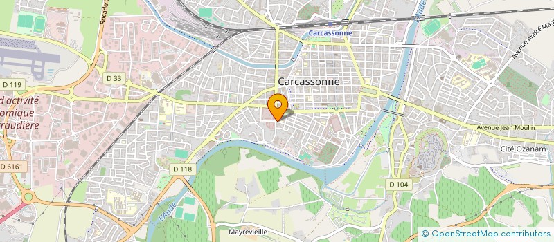 localisation de l'entreprise VICO ET FILS à CARCASSONNE