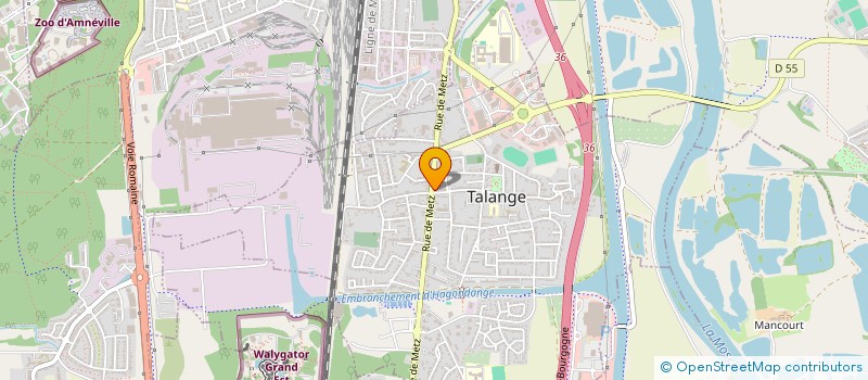 localisation de l'entreprise VICOLO 85  TALANGE