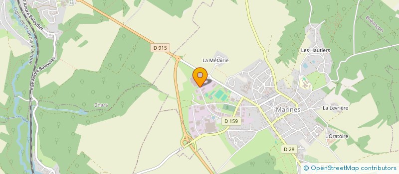 localisation de l'entreprise VICOMAX  MARINES