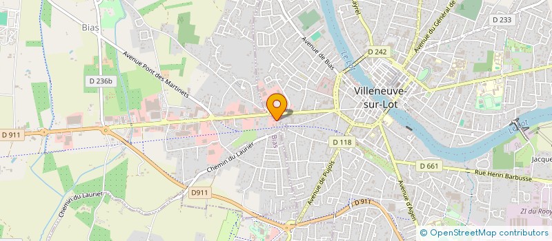 localisation de l'entreprise VICQ  BIAS