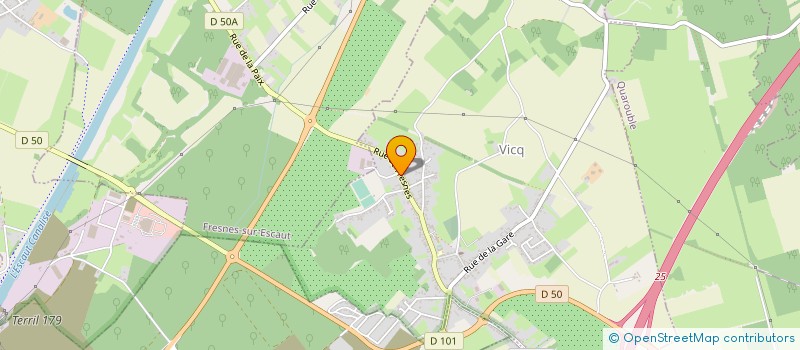 localisation de l'entreprise VICQ ARBOR à VICQ