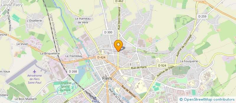 localisation de l'entreprise VICQ EMBALLAGES à SAINT-GEORGES-DES-GROSEILLERS