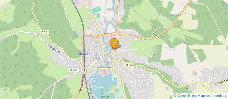 localisation de l'entreprise VICQUELIN-BERNARD  BRIONNE