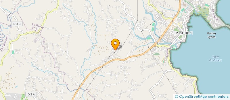 localisation de l'entreprise VICRENOVERRE  LE ROBERT