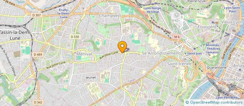 localisation de l'entreprise VICTAIS  LYON