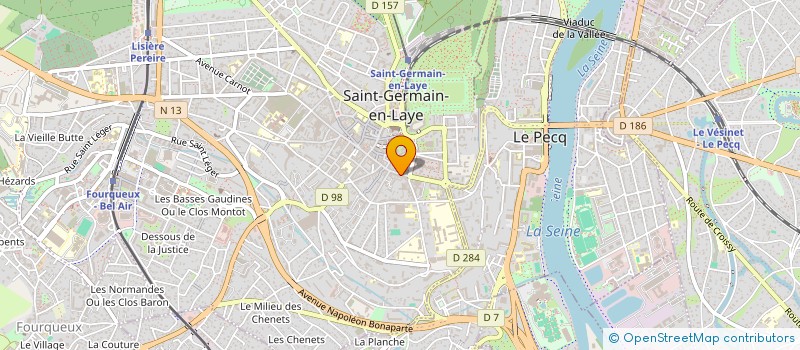 localisation de l'entreprise VICTAMERE  SAINT-GERMAIN-EN-LAYE