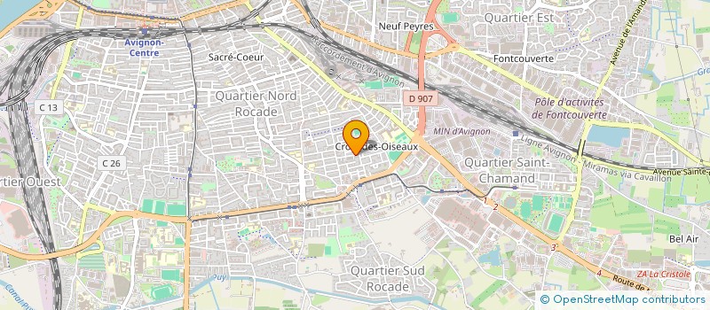 localisation de l'entreprise VICTIMA EXPERT  AVIGNON