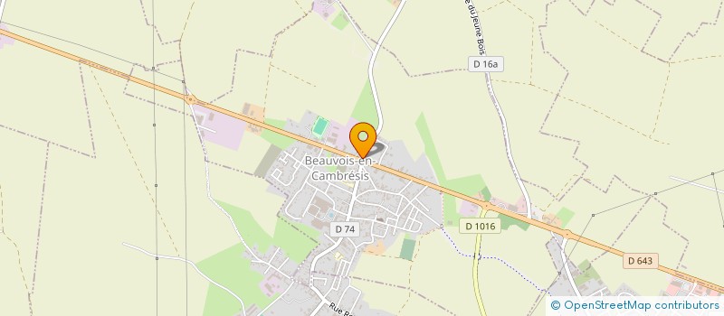 localisation de l'entreprise VICTIME-LIENCE à BEAUVOIS-EN-CAMBRESIS