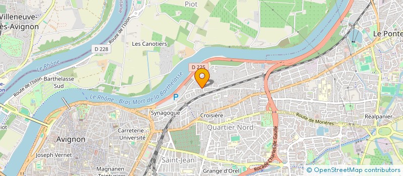 localisation de l'entreprise VICTIMES DE L'HEPATITE C à AVIGNON