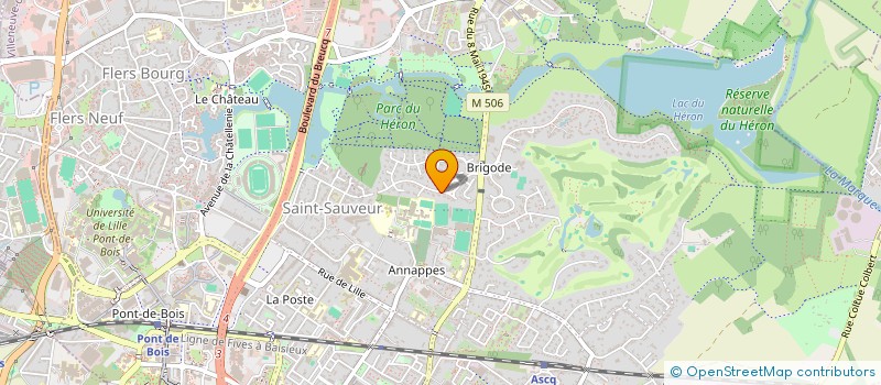 localisation de l'entreprise VICTINE  VILLENEUVE-D'ASCQ