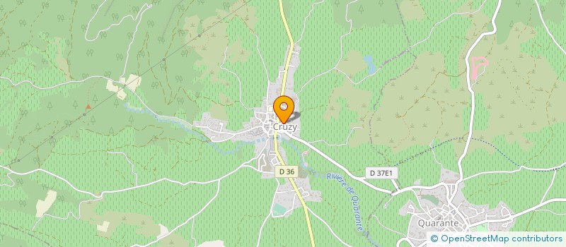 localisation de l'entreprise VICTOIRE 1  POILHES