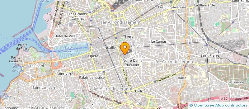 localisation de l'entreprise VICTOIRE  MARSEILLE