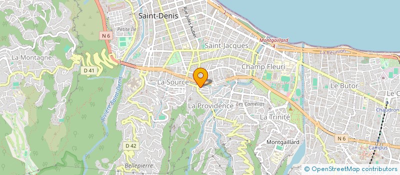 localisation de l'entreprise VICTOIRE à SAINT-DENIS