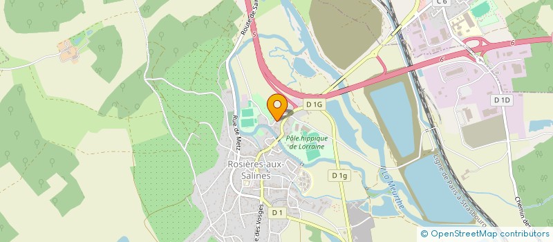 localisation de l'entreprise VICTOIRE  ROSIERES-AUX-SALINES