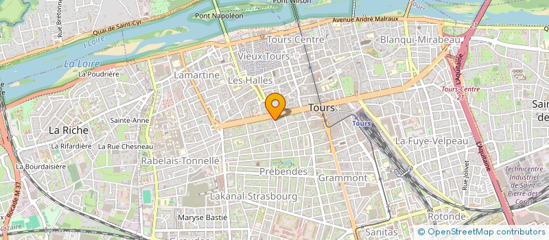 localisation de l'entreprise VICTOIRE  TOURS