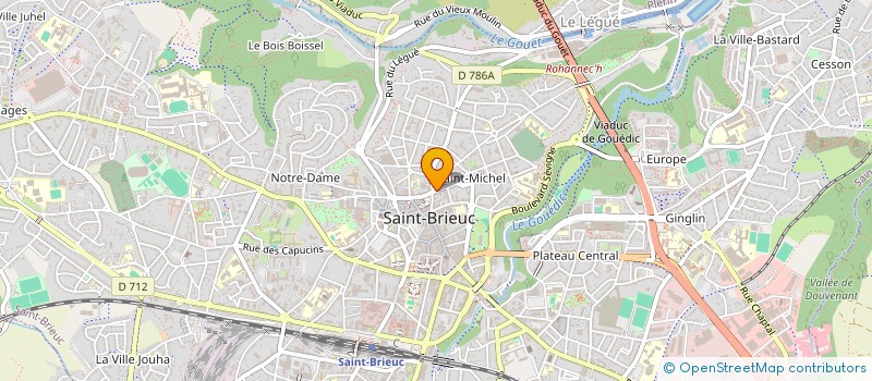 localisation de l'entreprise VICTOIRE à SAINT-BRIEUC