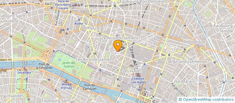 localisation de l'entreprise VICTOIRE  PARIS