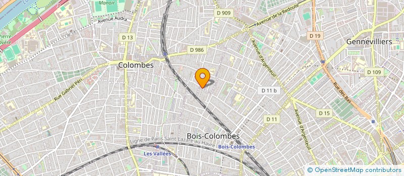 localisation de l'entreprise VICTOIRE à BOIS-COLOMBES