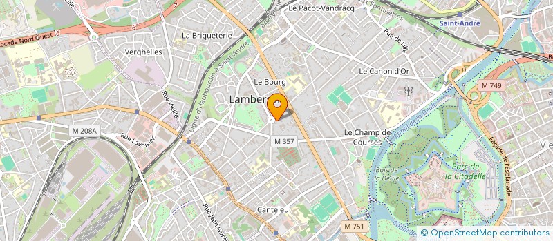 localisation de l'entreprise VICTOIRE à LAMBERSART