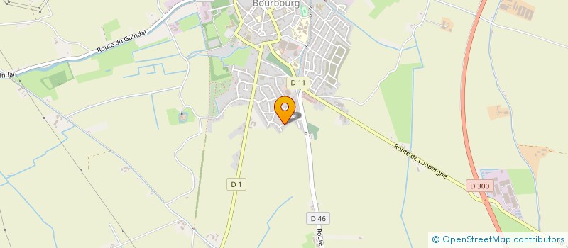 localisation de l'entreprise VICTOIRE  BOURBOURG