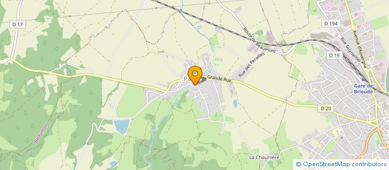 localisation de l'entreprise VICTOIRE à SAINT-BEAUZIRE