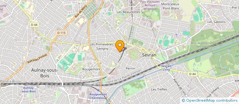 localisation de l'entreprise VICTOIRE à SEVRAN