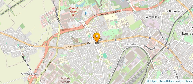 localisation de l'entreprise VICTOIRE à LILLE