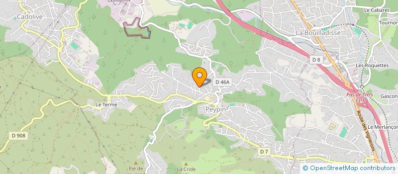 localisation de l'entreprise VICTOIRE  PEYPIN