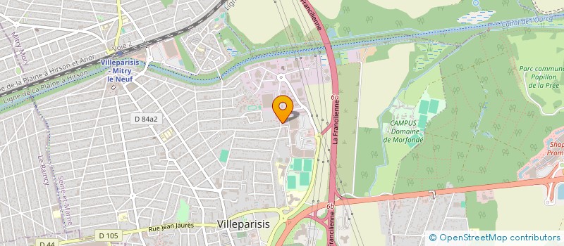 localisation de l'entreprise VICTOIRE  VILLEPARISIS