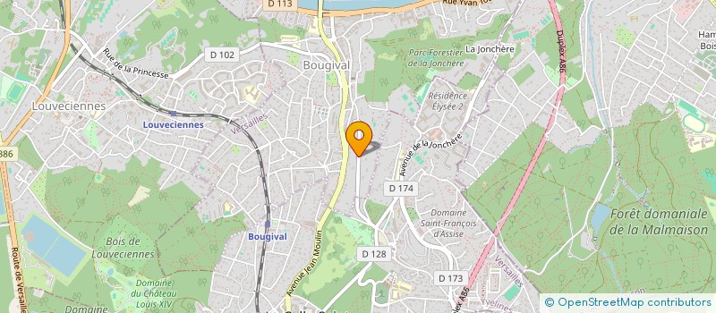 localisation de l'entreprise VICTOIRE  BOUGIVAL