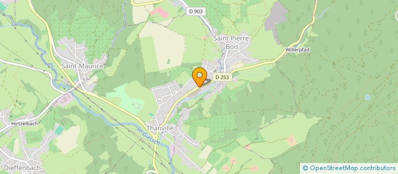 localisation de l'entreprise VICTOIRE à SAINT-MAURICE