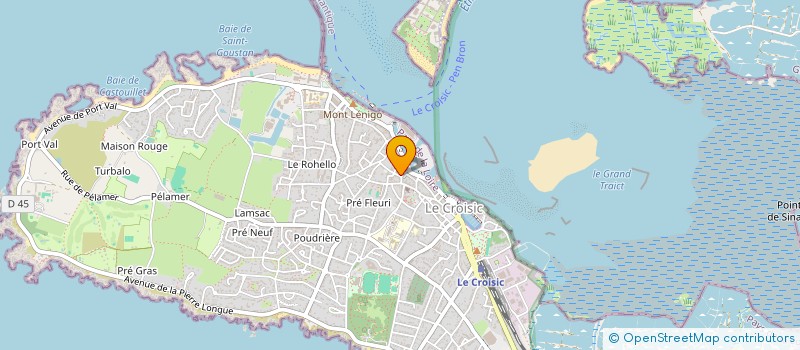 localisation de l'entreprise VICTOIRE  LE CROISIC