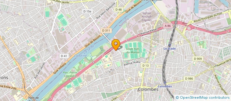 localisation de l'entreprise VICTOIRE à COLOMBES