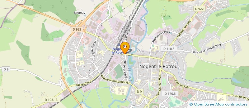 localisation de l'entreprise VICTOIRE AUTOMOBILES à NOGENT LE ROTROU