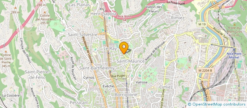 localisation de l'entreprise VICTOIRE CAPITAL CONSEIL à NICE