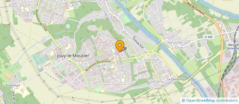 localisation de l'entreprise VICTOIRE CONDUITE à JOUY-LE-MOUTIER