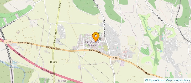 localisation de l'entreprise VICTOIRE ENTREPRISES  EGUILLES