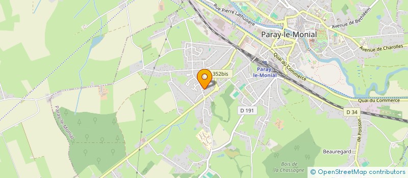 localisation de l'entreprise VICTOIRE ET PAUL  PARAY-LE-MONIAL